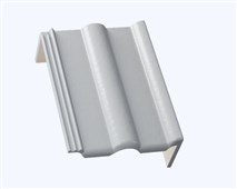 KMB BETA Briliant taška pultová okrajová pravá šedá